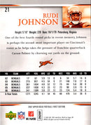 2007 Upper Deck First Edition Rudi Johnson