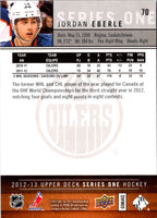 2012 Upper Deck Jordan Eberle #70