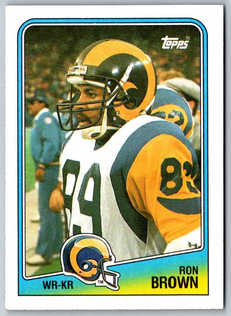 1988 Topps Ron Brown