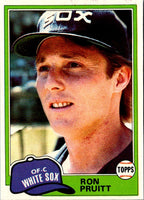 1981 Topps Ron Pruitt #442