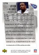 2001 Upper Deck MVP Jevon Kearse