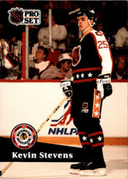 1991 Pro Set Kevin Stevens #314