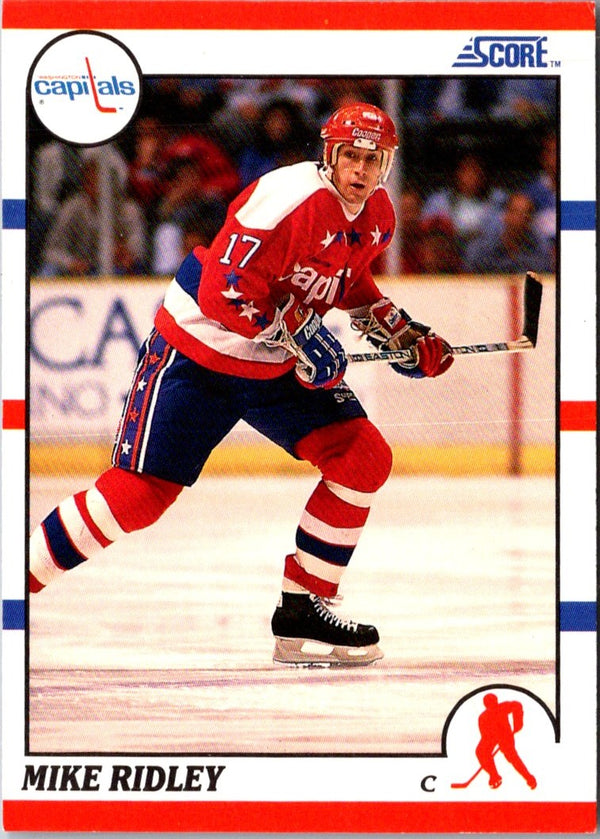 1990 Score Mike Ridley #33