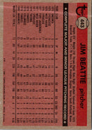 1981 Topps Jim Beattie