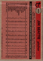 1981 Topps Jim Beattie #443