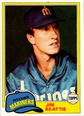 1981 Topps Jim Beattie #443