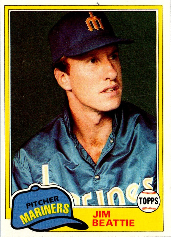 1981 Topps Jim Beattie #443