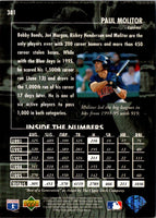 1996 Upper Deck Paul Molitor #381