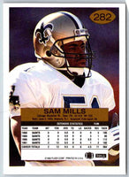 1991 Fleer Ultra Sam Mills #282
