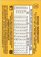 1987 Donruss Mike Scott #163