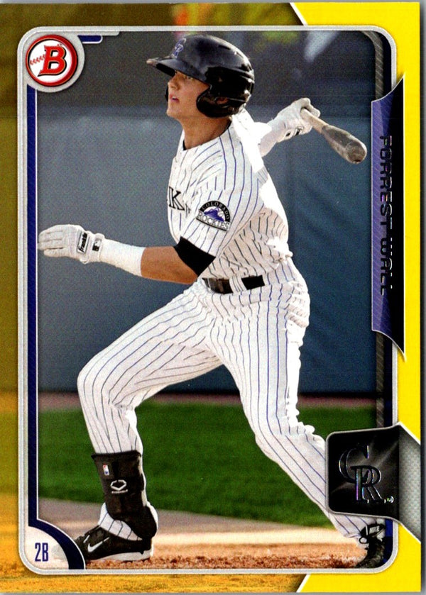 2015 Bowman Prospects Forrest Wall #BP18