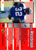 1997 Bowman's Best Bryant Westbrook #98 Rookie