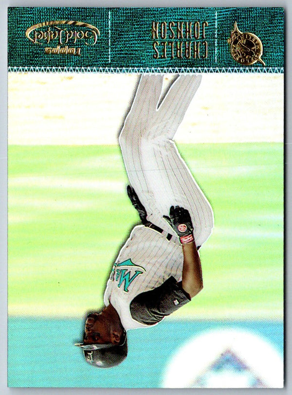 2001 Topps Gold Label Charles Johnson #20