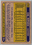 1987 Topps Cal Ripken