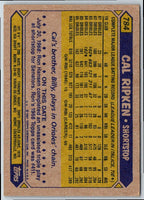 1987 Topps Cal Ripken #784