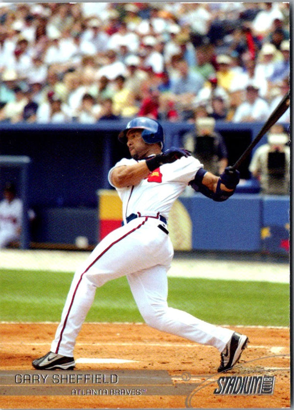 2003 Stadium Club Gary Sheffield #81