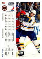 1991 Upper Deck Rick Vaive #179B