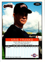 1993 Fleer Excel Kris Franko #290