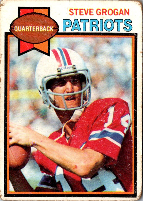 1979 Topps Steve Grogan #95