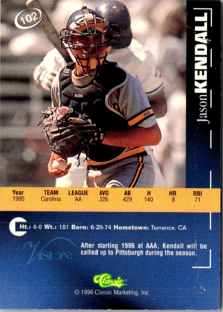 2002 Classic Jason Kendall