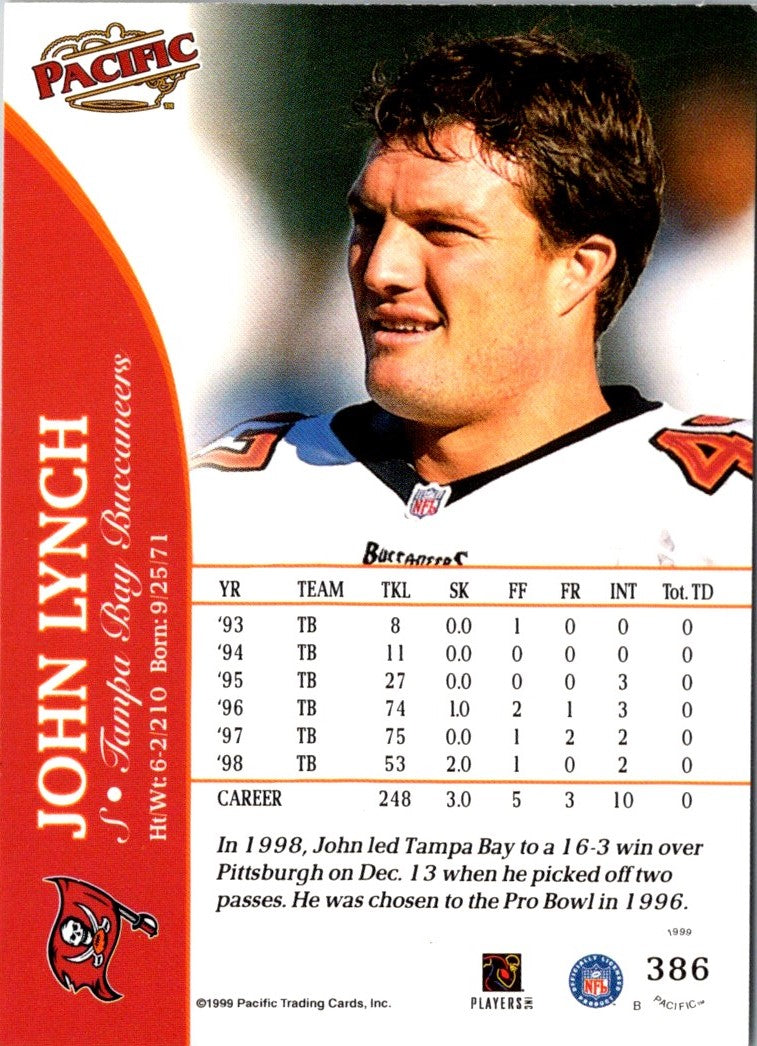 1999 Pacific John Lynch