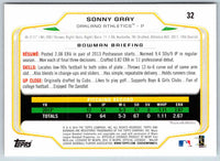 2014 Bowman Sonny Gray #32