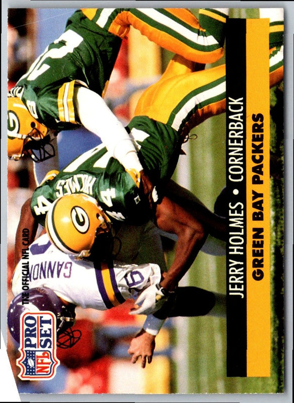 1991 Pro Set Jerry Holmes #509