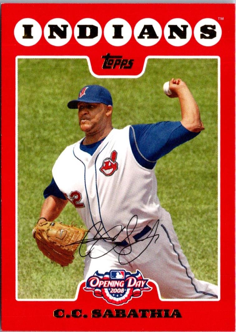 2006 Topps Opening Day Chicago White Sox vs. Cleveland Indians