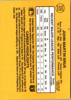 1987 Donruss John Kruk #328 Rookie