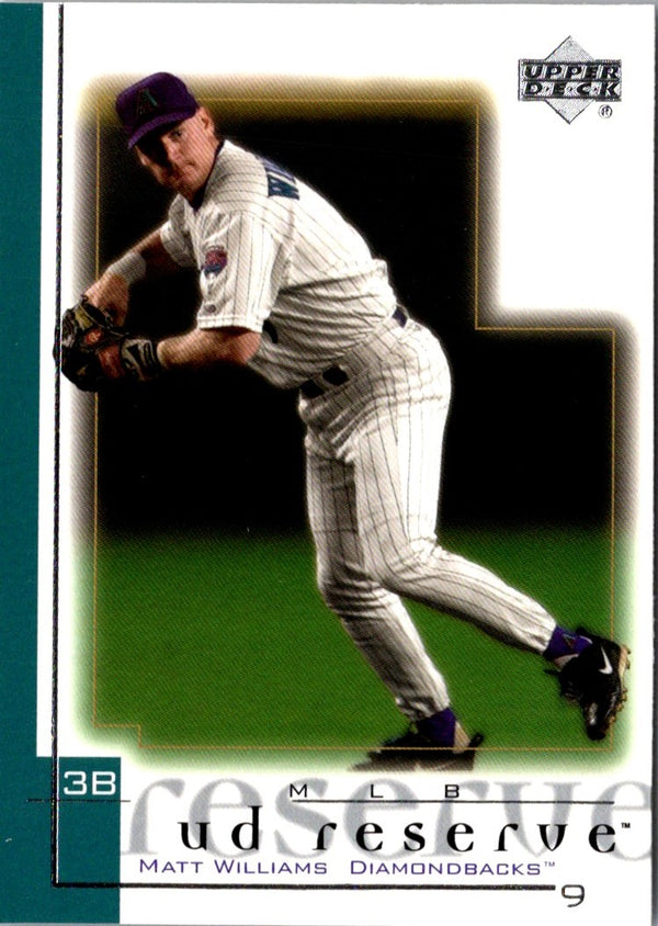 2001 UD Reserve Matt Williams #119