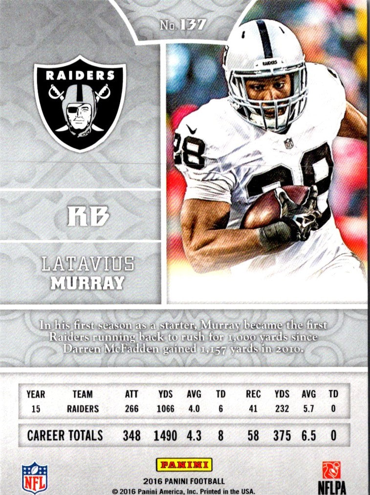 2015 Panini Latavius Murray