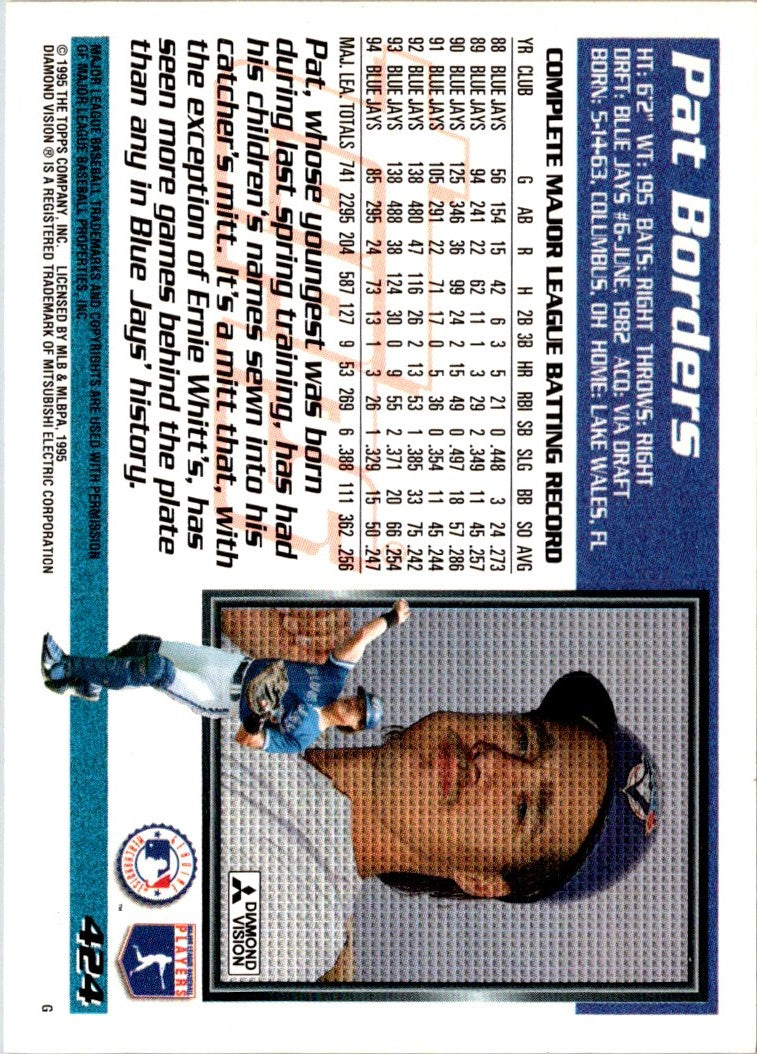 1995 Topps Pat Borders