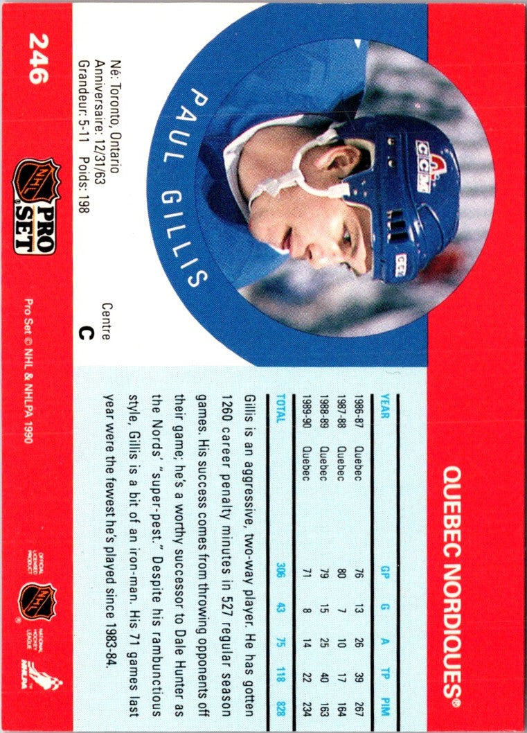 1990 Pro Set Paul Gillis