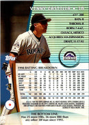 1999 Stadium Club First Day Issue Vinny Castilla
