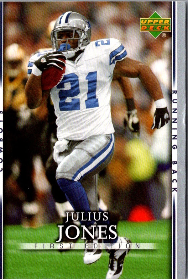 2007 Upper Deck First Edition Julius Jones #26