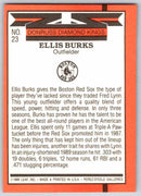 1990 Donruss Ellis Burks 2