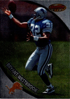 1997 Bowman's Best Bryant Westbrook #98 Rookie