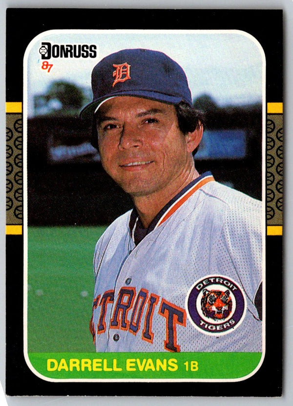 1987 Donruss Darrell Evans #398