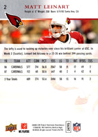 2008 Upper Deck Matt Leinart #2