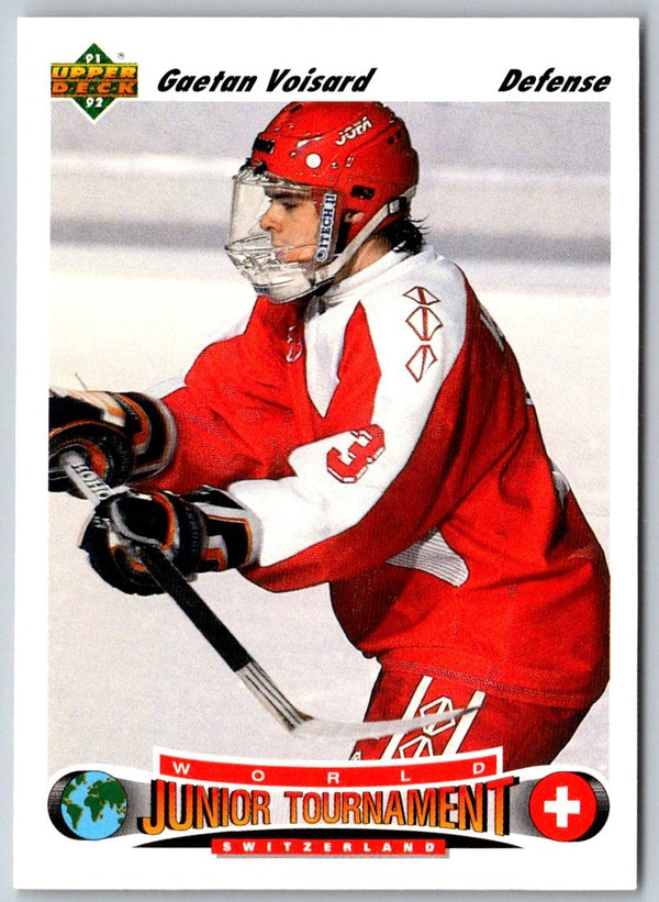 1991 Upper Deck Gaetan Voisard #664 Rookie