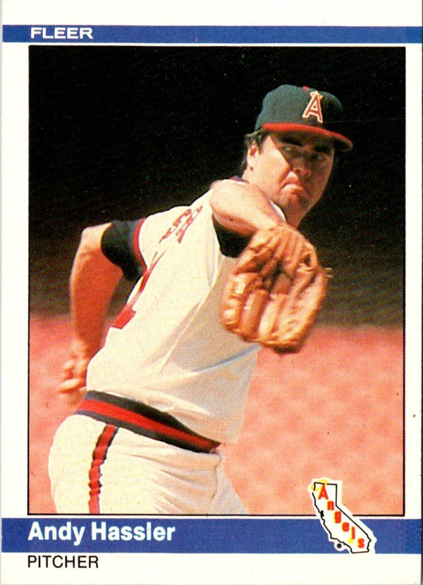 1984 Fleer Andy Hassler #519