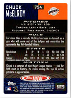 2002 Topps Total Chuck McElroy #754