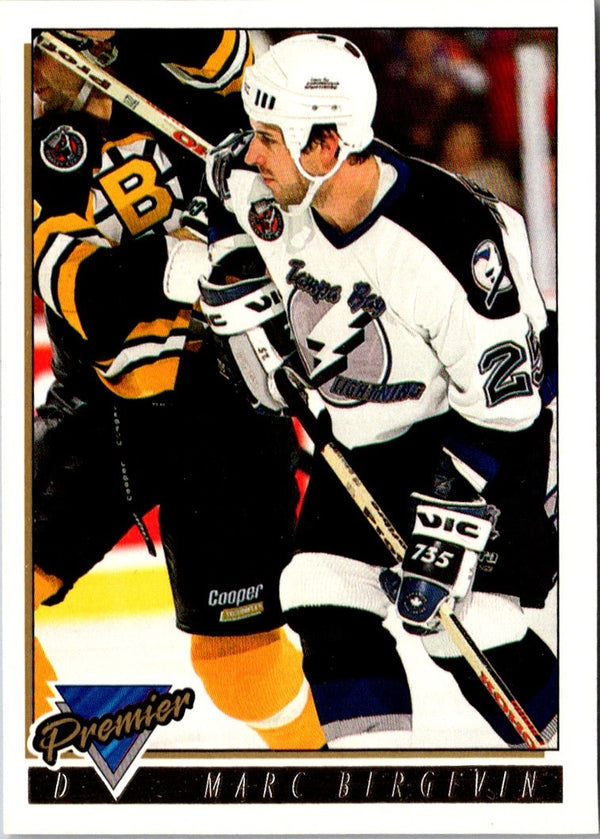 1993 Topps Premier Marc Bergevin #373