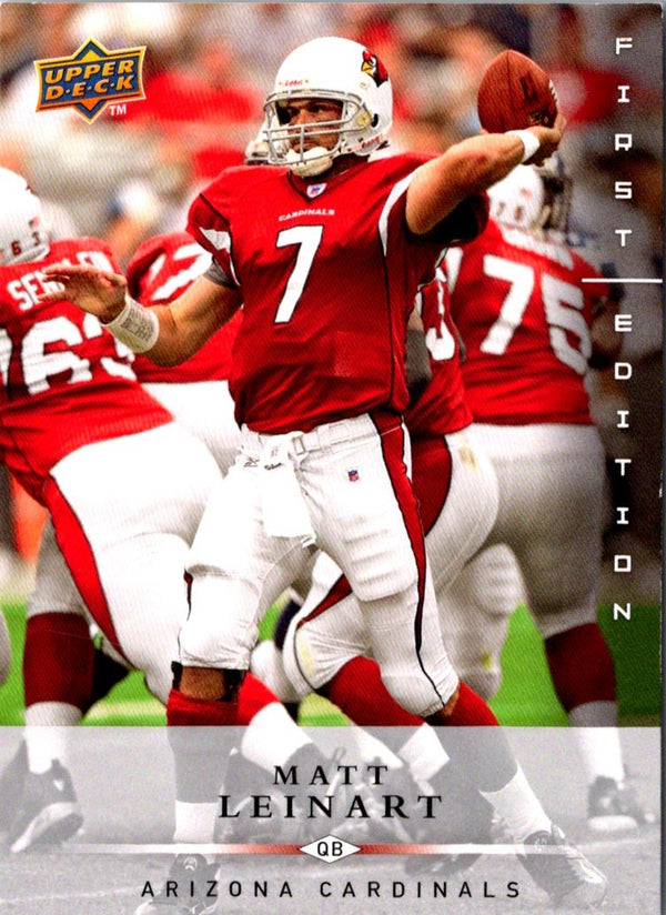 2008 Upper Deck Matt Leinart #2