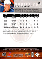 2012 Upper Deck Ryan Whitney #67