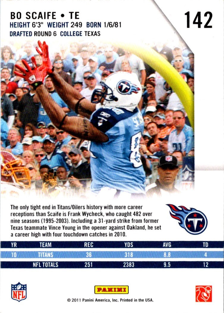 2011 Panini Certified Bo Scaife