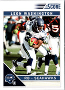 2011 Score Leon Washington