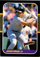 1987 Donruss John Kruk #328 Rookie