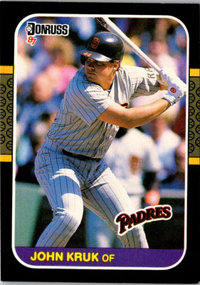 1987 Donruss John Kruk #328 Rookie