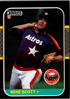 1987 Donruss Mike Scott #163